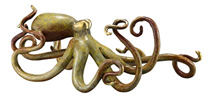 Spi Home Octopus Sculpture Hot Patina