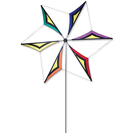 Wind Blade Spinner - Rainbow Star