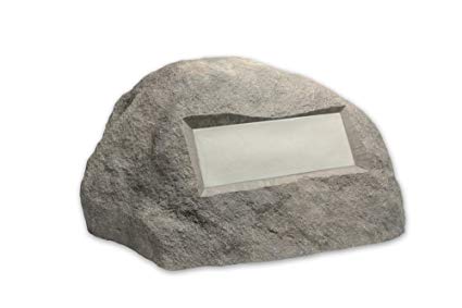 Outdoor Essentials Faux Address Rock, Grey