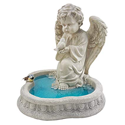 Design Toscano Angel of Peace Reflecting Pool Sculpture