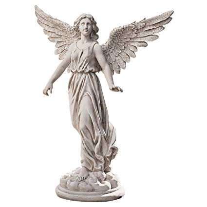 Design Toscano Angel of Patience Statue: Medium