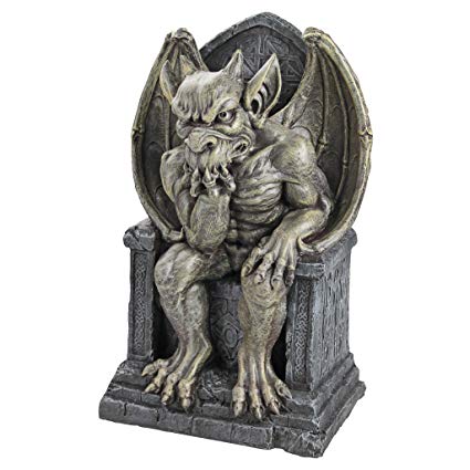 Design Toscano Hemlock's Gargoyle Throne Statue