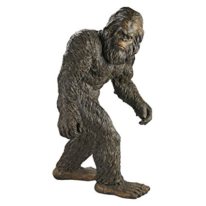 Design Toscano Yeti the Bigfoot Garden Statue, Large 28 Inch, Polyresin, Full Color